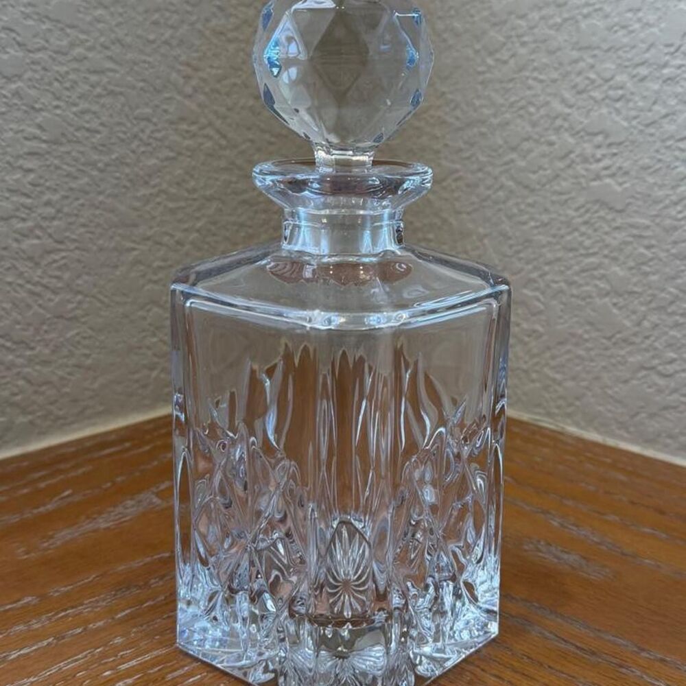 NWOT Crystal Bohemia Decanter